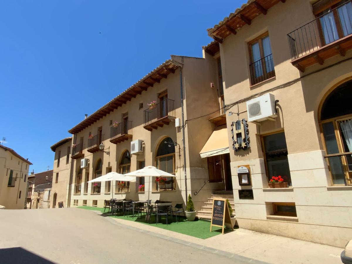Hostal Tastavins Penarroya De Tastavins ภายนอก รูปภาพ